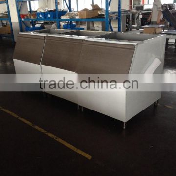 Ice machinery assembling stainless steel ice bin for sale