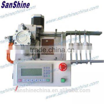 Automatic Copper Wire Foil Nylon Tube Insulation Sleeve Cutting Machine photo-3