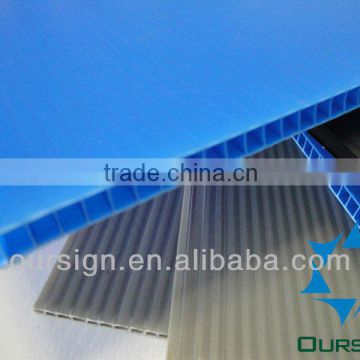 pp hollow plastic board