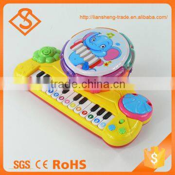 Multi-function plastic piano instrument baby musical toys