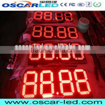 Petrol /gas Station 88.88 Led Price Sign 8inch 12 Inch 20'' Led 7 Segment Led Digit Display Screen Board photo-4
