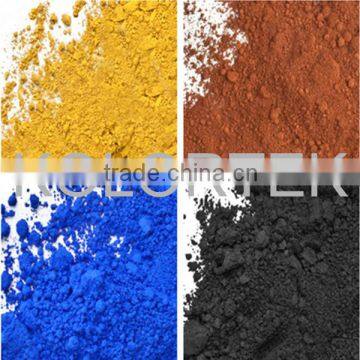 Cosmetic grade matte tone pigments, iron oxides, ultramarines, titanium dioxide