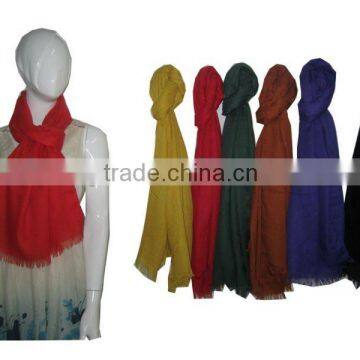 Wholesale Color Dyed Cheaper Summer Hijab Scarf