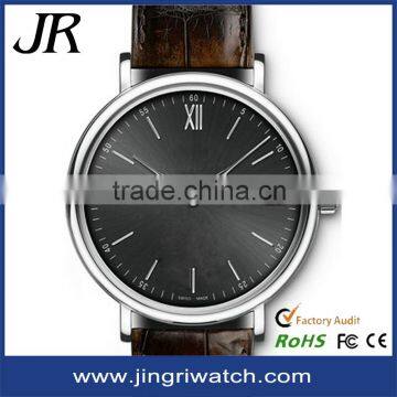 Mens Watches Top Brand Luxury Geniune Leather Strap Watch Men Ultra Thin Dial Clock Man Relogio Masculino 2016 photo-2