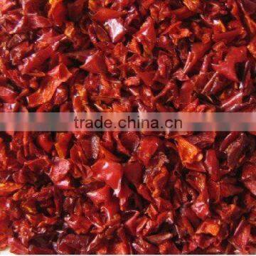 dehydrated red bell pepper (piece or granule)