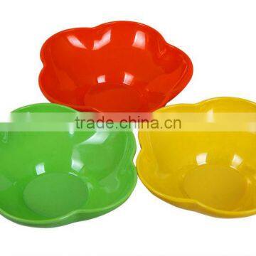 melamine flower salad bowl ,