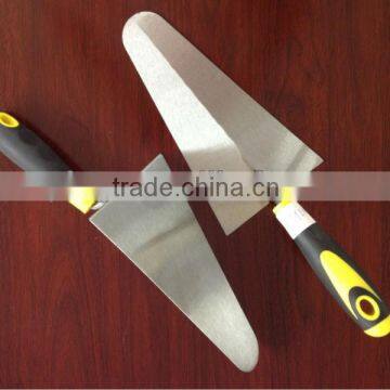 Stainless steel Brick trowel with soft handle