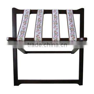 Foldable Wooden Hotel Luggage Rack