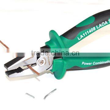 LAOA CR-Ni Steel Germany Type Quality Combination Pliers with Side Cutting