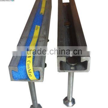 Curtain wall system Hot rolled toothed anchor steel cast-in channel 52/34