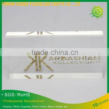 Acrylic Sign Display Block photo-2