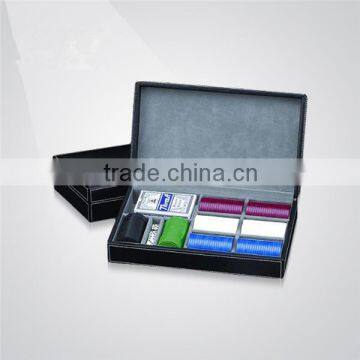 Backgammon and Chess Box and Case Leather Backgammon photo-2