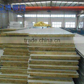 EPS/rock wool/glasswool/ pu polyurethane fireproofing sandwich panel