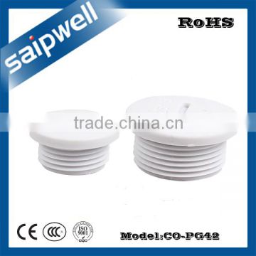 SAIPWELL CO-PG42 Hot Sale Electrical Airtight Device Nylon Waterproof Round Cable Gland with Nut