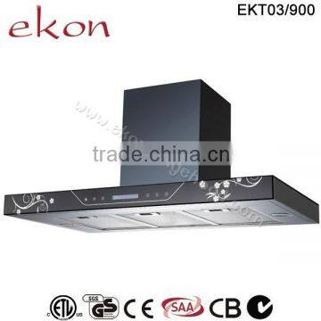 CE SAA GS CB Approved 90cm Stainless Steel Design Air Cooker Hood