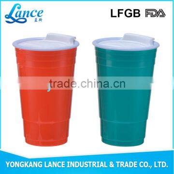 Food grade material BPA free 32oz pp plastic cup