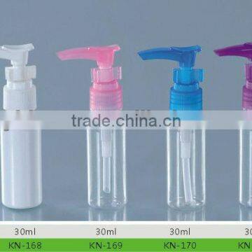fancy 30ml PET/PE/PP Plastic Lotion Spray Pump Bottle(hand washing, cosmetic, perfume)