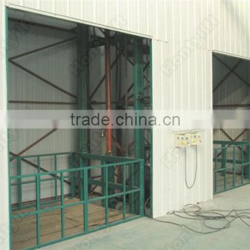 lead rail lift warehouse hydraulic small residential cargo lift with CE