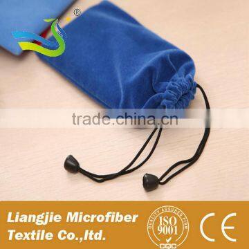 Microfiber cell phone pocket