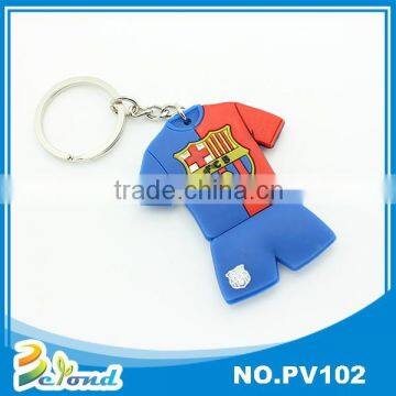 Top grade best sell pvc custom lover keychains