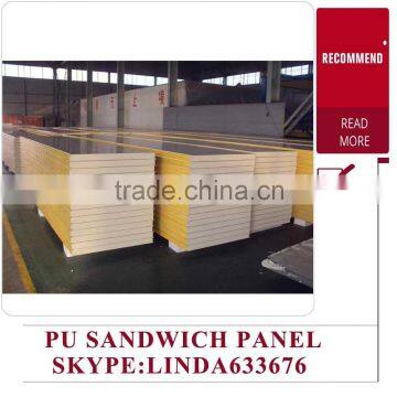 Polyurethane Sandwich Panels Type and Metal Panel Material pu Wall Panel photo-6