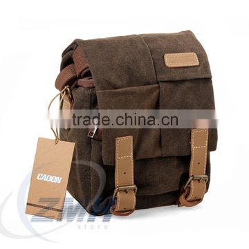 2016 Wholesale Hot Sale Sling Canvas Camera Bag for DSLR camera                        
                                                Quality Choice