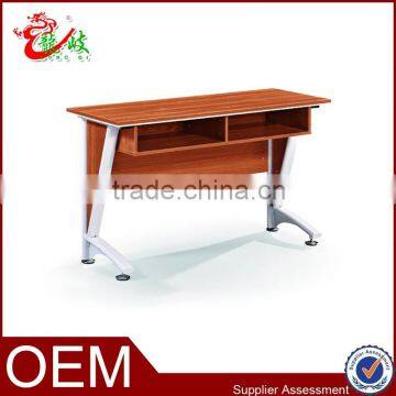 hot sale modern design 2 drawers metal frame legs study used desk school furniture for sale M232