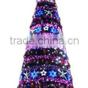 2012 outdoor big christmas tree with light/big christmas tree with pine