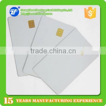 Factory Price Standard Plasitc Blank SLE4442 Chip Card