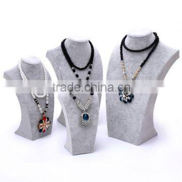 Custom High End Velvet Jewelry Display Bust For Necklace photo-4
