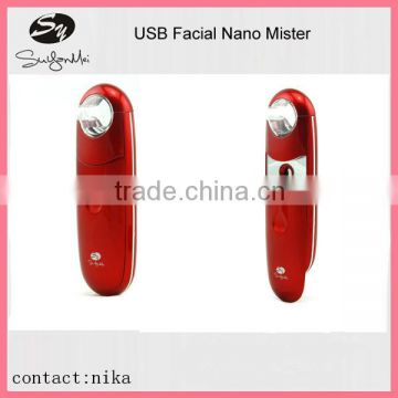 New beauty device manufacture, ultrasonic galvanic facial steamer portable