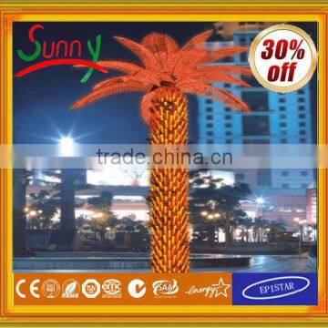 Alibaba express Outdoor Christmas Decorative products of coconut tree with CE ROHS GS SAA UL