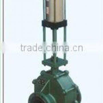 AB type double ram air discharge valve