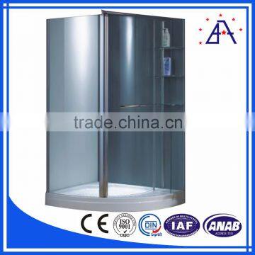High Quality and New Design ISO9001 Glass Aluminium Bathroom Door photo-4