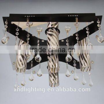 residential decoration crystal glass ceiling chandelier&pendant lamp with SMD LED