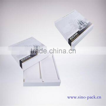 cardboard toy model white matt laminated packing box