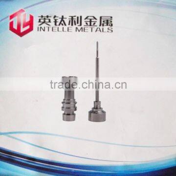 Domeless Grade 2 Ti Nails 14mm/18mm Male with Carb Cap & Dabber