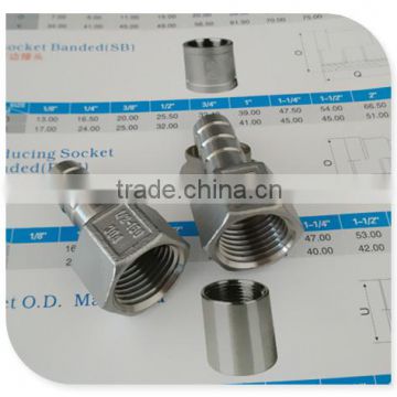 1/2" Female Hose Barb Adaptor 1/2" Female NPT x 1/2" Hose Barb