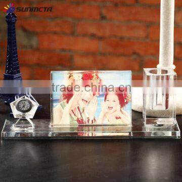 sublimation crystal photo BXP06 Pen & Clock Set 280*100*75 mm