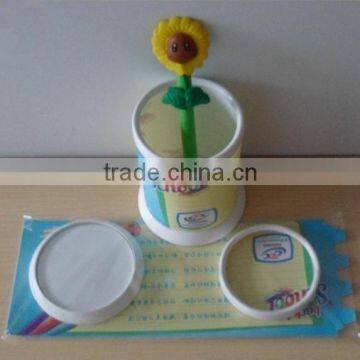 plastic pen container pen holder