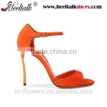 Simple classical designed leather hand made sandals