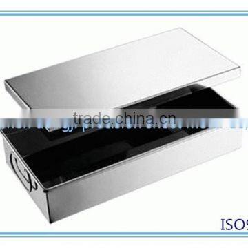 Custom metal box with powder coating