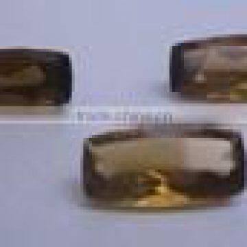 Whisky quartz 7x14mm fancy baguette cut