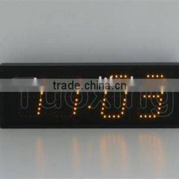 4 inch 4 digit Semi-outdoor LED Digital Wall Clock