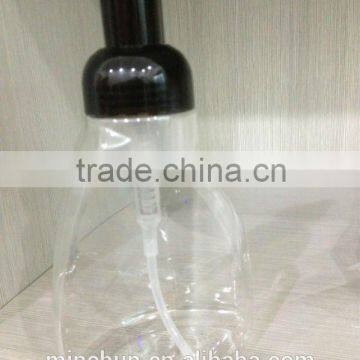cosmetic package black soap foam pump