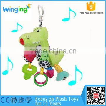 2016 new design promotional gift kids baby dinosaur plush toy