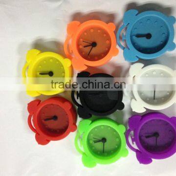 Colorful Silicon Mini Cute Alarm Clock for Promotion Gift photo-2