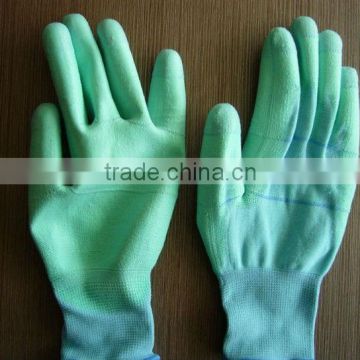 best sell latex palm coated glove