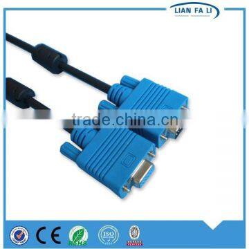 factory price gender male to female vga breakout cable braided vga cable