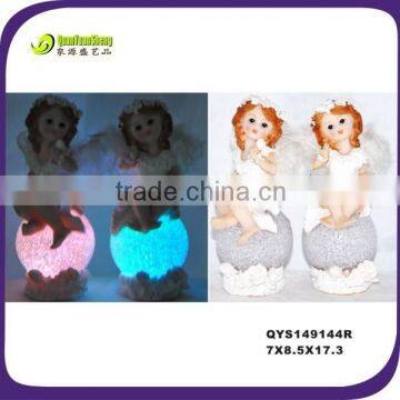 new design angel resin figurine ,angel decoration